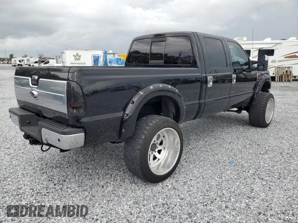 2009 Ford F-250 XL with VIN 1FTSW21R99EA95366, listed as a Copart auction lot 63646525 with 172,492 mi miles and Clean title. Bid and sale history available at DreamBid. Image 3.