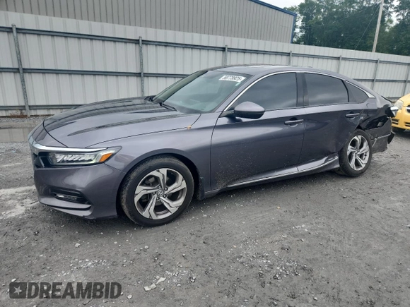 2019 Honda Accord EX-L with VIN 1HGCV1F51KA078230, listed as a Copart auction lot 58779925 with 108,532 mi miles and Salvage title. Bid and sale history available at DreamBid. Image 1.