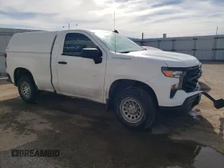 2023 Chevrolet Silverado 1500 Work Truck with VIN 3GCNAAEK2PG353932, listed as a Copart auction lot 50521795 with 149,445 mi miles and Clean Title. Bid and sale history available at DreamBid. Image 4.