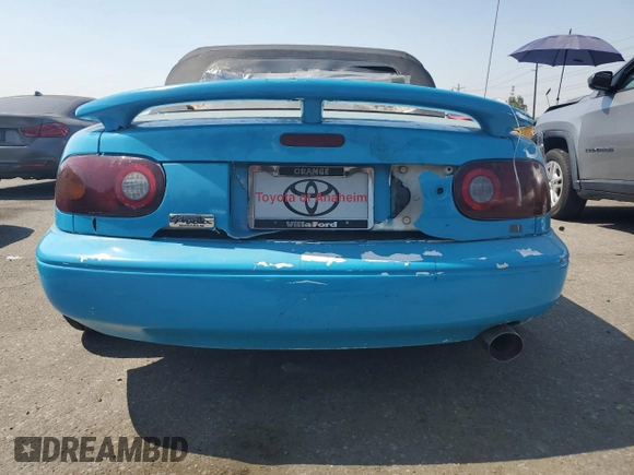 1990 Mazda MX-5 Miata z VIN JM1NA3515L0116370, wystawiony jako Copart lot #62568904 z przebiegiem 175 230 mil mil oraz Szkoda całkowita • Salvage title. Historia ofert i sprzedaży dostępna na DreamBid. Obrazek 6.