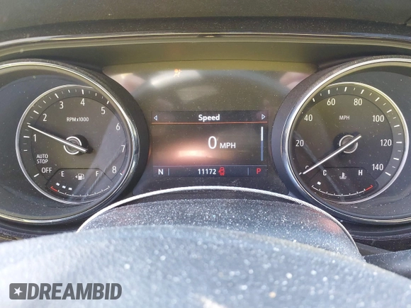 2023 Buick Encore GX Preferred with VIN KL4MMBS22PB002597, listed as a IAAI auction lot 42083216 with 11,172 mi miles and . Bid and sale history available at DreamBid. Image 7.