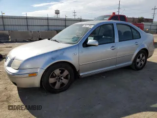 2004 Volkswagen Jetta GLS with VIN 3VWSE69M94M072351, listed as a Copart auction lot 76677384 with 77,498 mi miles and Salvage title. Bid and sale history available at DreamBid. Image 1.