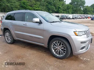 2018 Jeep Grand Cherokee Summit with VIN 1C4RJEJG4JC438677, listed as a IAAI auction lot 42286916 with 171,537 mi miles and . Bid and sale history available at DreamBid. Image 1.