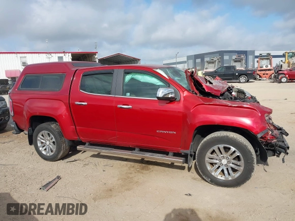 2016 GMC Canyon 2WD SLT with VIN 1GTG5DE32G1242691, listed as a IAAI auction lot 41548996 with 52,422 mi miles. Bid and sale history available at carsss.com. Image 13.