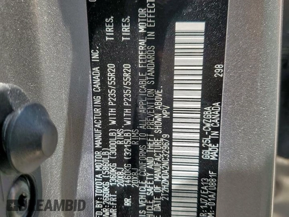 2022 Lexus RX 350 with VIN 2T2HZMDA2NC329679, listed as a Copart auction lot 57273415 with 36,914 mi miles and Salvage Title. Bid and sale history available at DreamBid. Image 13.