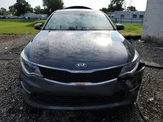 2017 Kia Optima LX with VIN 5XXGT4L37HG175925, listed as a Copart auction lot 61882943 with 104,305 mi miles and Salvage Title. Bid and sale history available at carsss.com. Image 5.