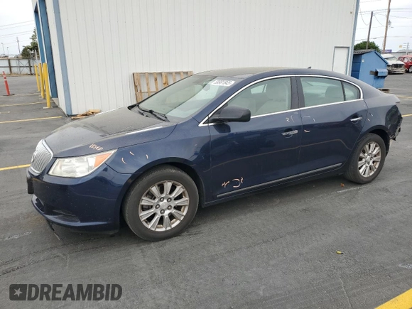 2011 Buick LaCrosse CX with VIN 1G4GA5ED6BF248785, listed as a Copart auction lot 59981845 with 157,702 mi miles and Salvage title. Bid and sale history available at DreamBid. Image 1.