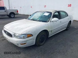 2003 Buick LeSabre Custom with VIN 1G4HP52K63U117987, listed as a IAAI auction lot 42072598 with 1 mi miles. Bid and sale history available at carsss.com. Image 2.