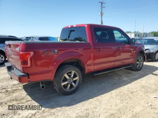 2015 Ford F-150 XLT with VIN 1FTEW1EF8FFB04698, listed as a Copart auction lot 51976625 with 130,817 mi miles and Salvage Title. Bid and sale history available at carsss.com. Image 3.