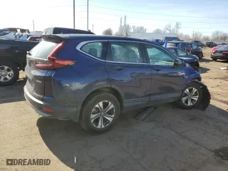 2020 Honda CR-V LX with VIN 2HKRW2H29LH624569, listed as a Copart auction lot 49664685 with 39,137 mi miles and Clean Title. Bid and sale history available at carsss.com. Image 3.
