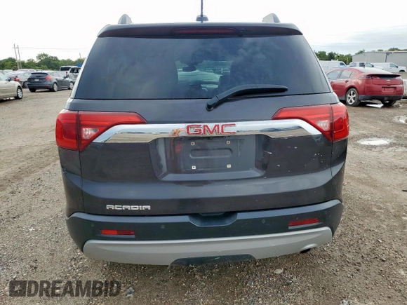 2018 GMC Acadia SLT with VIN 1GKKNMLAXJZ211715, listed as a Copart auction lot 61094385 with 106,929 mi miles and Salvage title. Bid and sale history available at DreamBid. Image 6.