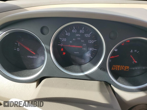 2008 Nissan Maxima 3.5 SL with VIN 1N4BA41E38C806860, listed as a Copart auction lot 47228235 with 140,832 mi miles and Salvage Title. Bid and sale history available at carsss.com. Image 9.