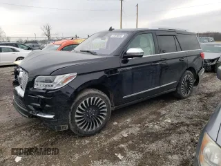 2020 Lincoln Navigator Black Label with VIN 5LMJJ2TT0LEL09308, listed as a Copart auction lot 47016045 with 26,527 mi miles and Salvage title. Bid and sale history available at DreamBid. Image 1.