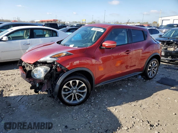 2017 Nissan Juke SL with VIN JN8AF5MR6HT703657, listed as a Copart auction lot 79809844 with 79,015 mi miles and Salvage Title. Bid and sale history available at carsss.com. Image 1.