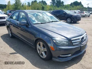 2011 Mercedes-Benz C 300 Sport with VIN WDDGF8BB1BR173217, listed as a IAAI auction lot 42838140 with 169,096 mi miles and . Bid and sale history available at DreamBid. Image 1.