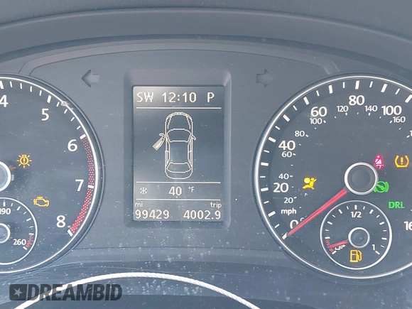 2013 Volkswagen Passat SE с VIN 1VWBP7A39DC036020, выставлен на аукционе IAAI как лот 41975615 с пробегом 99 429 миль миль и . История ставок и продаж доступна на DreamBid. Изображение 7.