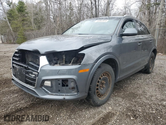 2018 Audi Q3 Premium Plus z VIN WA1JCCFS0JR010122, wystawiony jako Copart lot #53547815 z przebiegiem 180 613 mil mil oraz Szkoda całkowita • Salvage title. Historia ofert i sprzedaży dostępna na DreamBid. Obrazek 1.