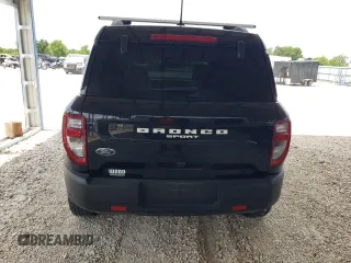 2023 Ford Bronco Sport Outer Banks with VIN 3FMCR9C60PRD13045, listed as a Copart auction lot 57874625 with 27,218 mi miles and Salvage title. Bid and sale history available at DreamBid. Image 6.