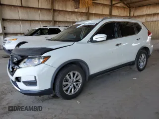 2019 Nissan Rogue SV with VIN KNMAT2MT0KP511634, listed as a Copart auction lot 59993315 with 111,362 mi miles and Salvage title. Bid and sale history available at DreamBid. Image 1.