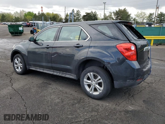 2013 Chevrolet Equinox LS with VIN 2GNALBEK6D6424966, listed as a Copart auction lot 55572875 with 77,634 mi miles and Non Repairable. Bid and sale history available at DreamBid. Image 2.