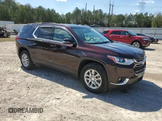 2020 Chevrolet Traverse LT Cloth with VIN 1GNERGKW7LJ200000, listed as a Copart auction lot 50799555 with 72,407 mi miles and Salvage Title. Bid and sale history available at carsss.com. Image 4.