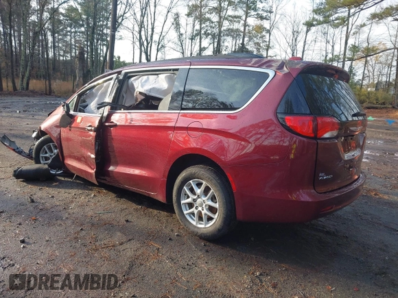 2020 Chrysler Voyager LXI with VIN 2C4RC1DG7LR265455, listed as a IAAI auction lot 41075754 with 1 mi miles. Bid and sale history available at carsss.com. Image 3.