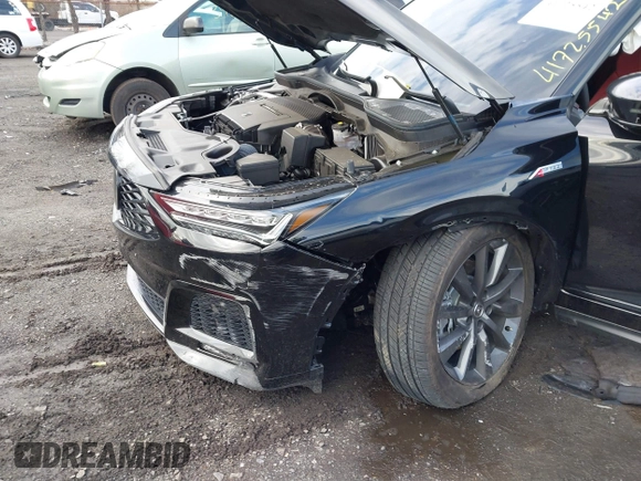 2025 Acura MDX w/A-Spec Package с VIN 5J8YE1H07SL000336, выставлен на аукционе IAAI как лот 41725542 с пробегом 6 013 миль миль и . История ставок и продаж доступна на DreamBid. Изображение 6.
