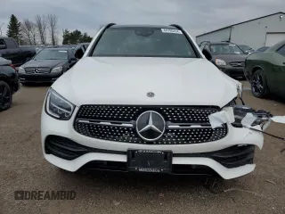 2021 Mercedes-Benz GLC 300 with VIN W1N0G8EB0MV264079, listed as a Copart auction lot 84790434 with 77,651 mi miles and Clean title. Bid and sale history available at DreamBid. Image 5.