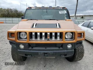 2006 Hummer H2 with VIN 5GRGN23U46H115817, listed as a Copart auction lot 73933564 with 128,671 mi miles and Salvage Title. Bid and sale history available at carsss.com. Image 5.