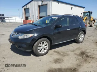 2012 Nissan Murano SV with VIN JN8AZ1MW4CW234808, listed as a Copart auction lot 54537125 with 143,570 mi miles and Salvage Title. Bid and sale history available at carsss.com. Image 1.