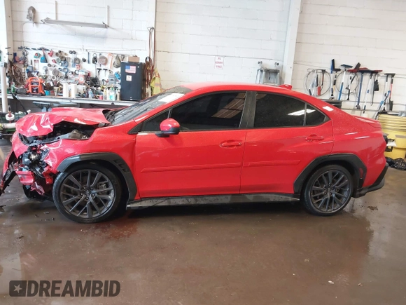 2023 Subaru WRX Premium with VIN JF1VBAH66P8819465, listed as a IAAI auction lot 42259587 with 15,016 mi miles and . Bid and sale history available at DreamBid. Image 14.