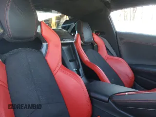 2021 Chevrolet Corvette 3LT with VIN 1G1YC2D4XM5108100, listed as a Copart auction lot 77981514 with 2,415 mi miles and Salvage Title. Bid and sale history available at carsss.com. Image 10.