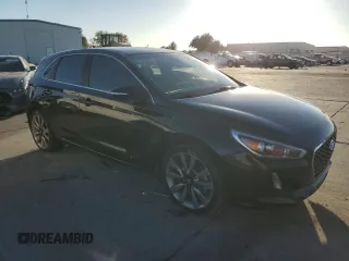 2018 Hyundai Elantra GT Sport with VIN KMHH55LC1JU038950, listed as a Copart auction lot 76299314 with 122,436 mi miles and Clean Title. Bid and sale history available at carsss.com. Image 4.