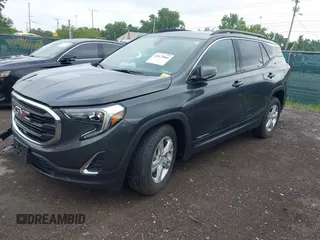2019 GMC Terrain SLE with VIN 3GKALMEVXKL106800, listed as a IAAI auction lot 42673866 with 50,431 mi miles and . Bid and sale history available at DreamBid. Image 2.