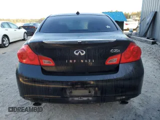 2012 Infiniti G25 x with VIN JN1DV6AR2CM730849, listed as a Copart auction lot 77114604 with Not Provided miles and Salvage Title. Bid and sale history available at carsss.com. Image 6.