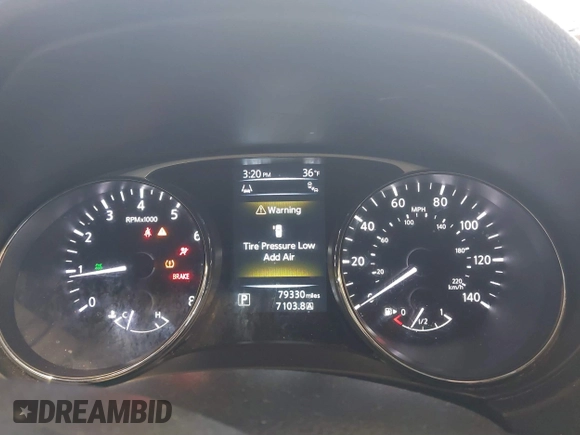 2014 Nissan Rogue S with VIN 5N1AT2MV5EC855520, listed as a IAAI auction lot 41510778 with 79,330 mi miles. Bid and sale history available at carsss.com. Image 7.