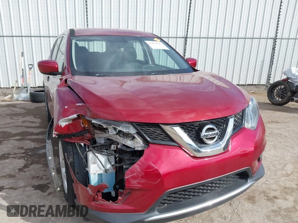 2016 Nissan Rogue S with VIN JN8AT2MT0GW008090, listed as a IAAI auction lot 41662241 with 66,593 mi miles. Bid and sale history available at carsss.com. Image 13.