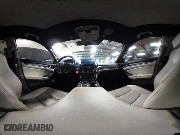 2020 Honda Accord EX-L with VIN 1HGCV2F52LA023440, listed as a IAAI auction lot 41537345 with 81,011 mi miles and . Bid and sale history available at DreamBid. Image 19.