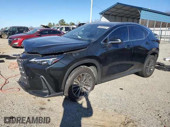 2024 Lexus NX 350h with VIN JTJAKCEZ0R2038950, listed as a Copart auction lot 88680835 with 11,390 mi miles and Salvage title. Bid and sale history available at DreamBid. Image 1.