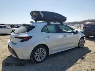 2023 Toyota Corolla Hatchback SE with VIN JTND4MBE4P3192467, listed as a Copart auction lot 46859694 with 83,831 mi miles and Salvage Title. Bid and sale history available at carsss.com. Image 3.