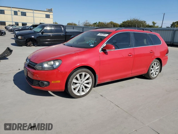 2014 Volkswagen Jetta SportWagen TDI w/Sunroof with VIN 3VWML7AJ2EM605731, listed as a Copart auction lot 76903964 with 143,968 mi miles and Salvage Title. Bid and sale history available at carsss.com. Image 1.