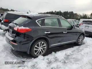 2016 Infiniti QX50 with VIN JN1BJ0RR0GM271914, listed as a Copart auction lot 82159683 with 46,930 mi miles and Salvage Title. Bid and sale history available at carsss.com. Image 3.