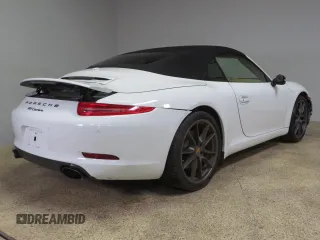 2015 Porsche 911 Carrera with VIN WP0CA2A94FS141153, listed as a Copart auction lot 69664174 with 28,028 mi miles and Salvage Title. Bid and sale history available at carsss.com. Image 3.