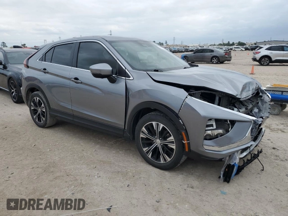 2022 Mitsubishi Eclipse Cross SE с VIN JA4ASWAA2NZ005920, выставлен на аукционе Copart как лот 78071994 с пробегом 49 050 миль миль и Чистый • Clean title. История ставок и продаж доступна на DreamBid. Изображение 4.