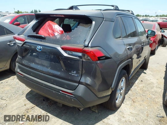 2019 Toyota RAV4 Hybrid LE with VIN 2T3MWRFV7KW006027, listed as a IAAI auction lot 42397600 with 67,205 mi miles and . Bid and sale history available at DreamBid. Image 4.