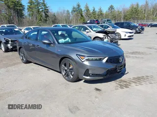 2025 Acura Integra Technology z VIN 19UDE4H69SA012424, wystawiony jako IAAI lot #42061443 z przebiegiem 307 mil mil oraz . Historia ofert i sprzedaży dostępna na DreamBid. Obrazek 1.