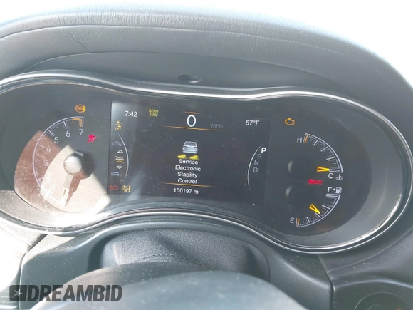 2021 Jeep Grand Cherokee Overland with VIN 1C4RJFCG3MC502165, listed as a IAAI auction lot 42404863 with 100,197 mi miles and . Bid and sale history available at DreamBid. Image 7.