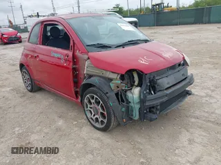 2012 FIAT 500 Sport z VIN 3C3CFFBR5CT335373, wystawiony jako IAAI lot #42352639 z przebiegiem 80 283 mil mil oraz . Historia ofert i sprzedaży dostępna na DreamBid. Obrazek 1.