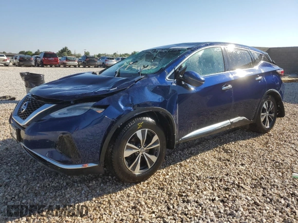 2019 Nissan Murano S with VIN 5N1AZ2MS1KN107349, listed as a Copart auction lot 65569904 with 90,438 mi miles and Salvage Title. Bid and sale history available at DreamBid. Image 1.