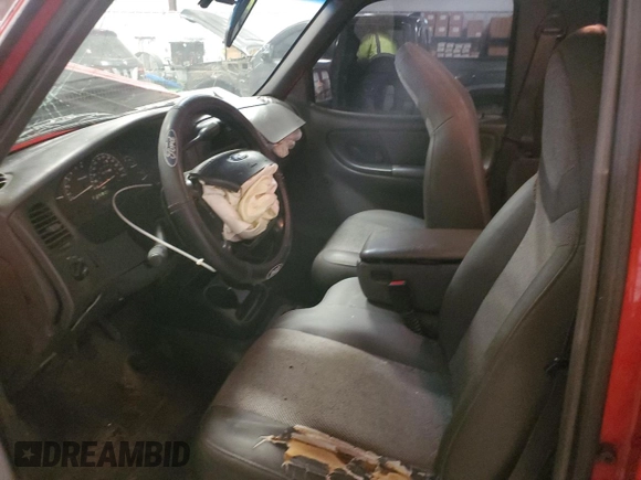 2001 Ford Ranger XL with VIN 1FTYR10C41TA29039, listed as a Copart auction lot 45976935 with 303,620 mi miles and Salvage title. Bid and sale history available at DreamBid. Image 7.